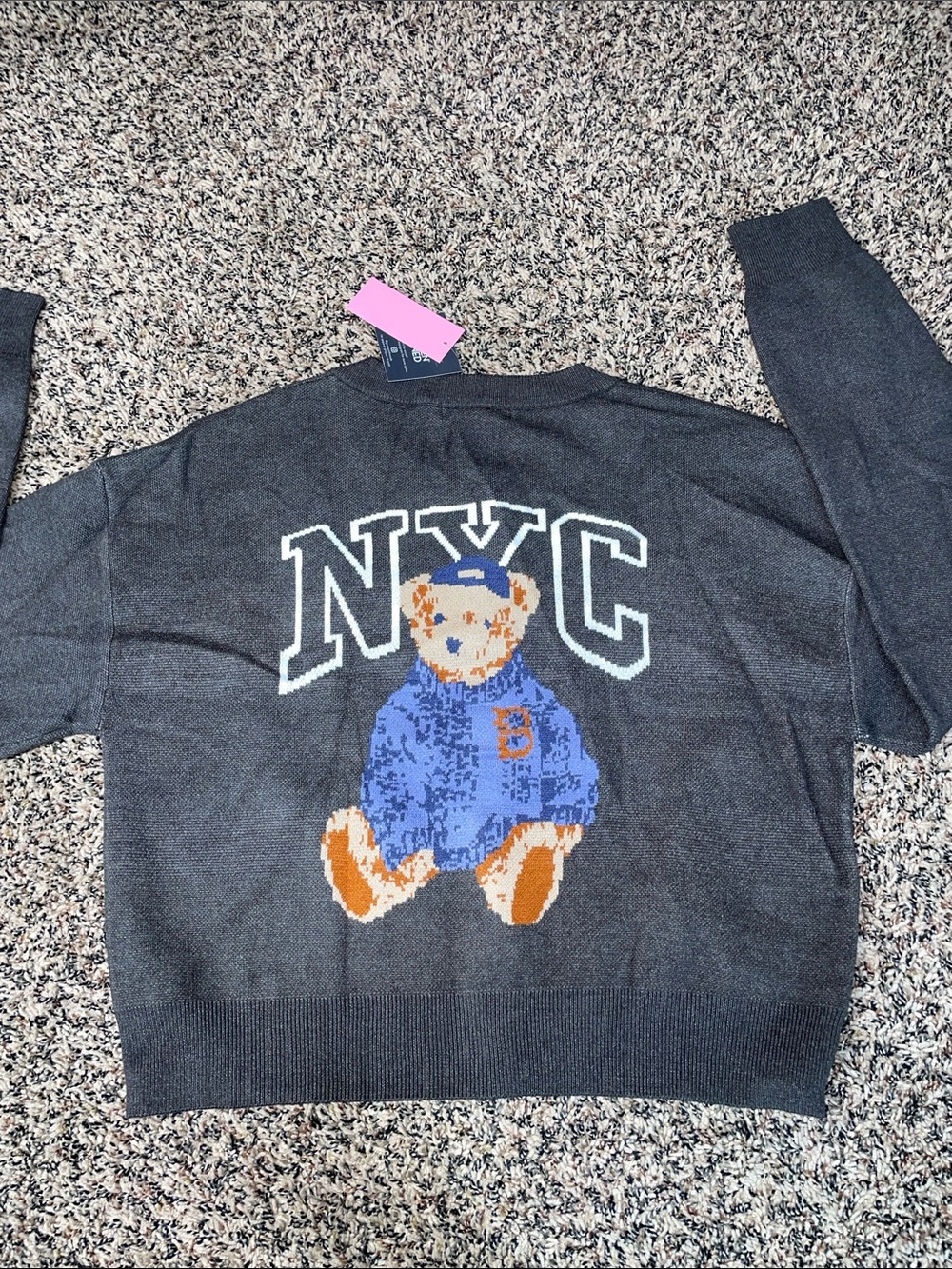 Y2K Academia Preppy Knit Button Front Cardigan Var Sizes Grayson/Threads NEW - Picture 4 of 8